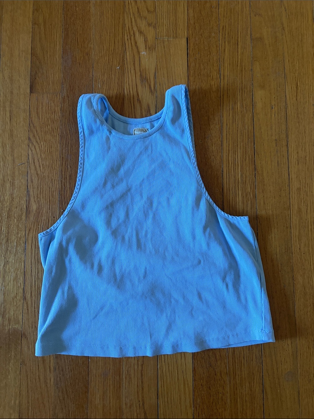 Free People Blue Tank Top